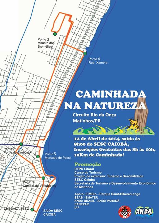 Caminhada na Natureza – Circuito Rio da Onça